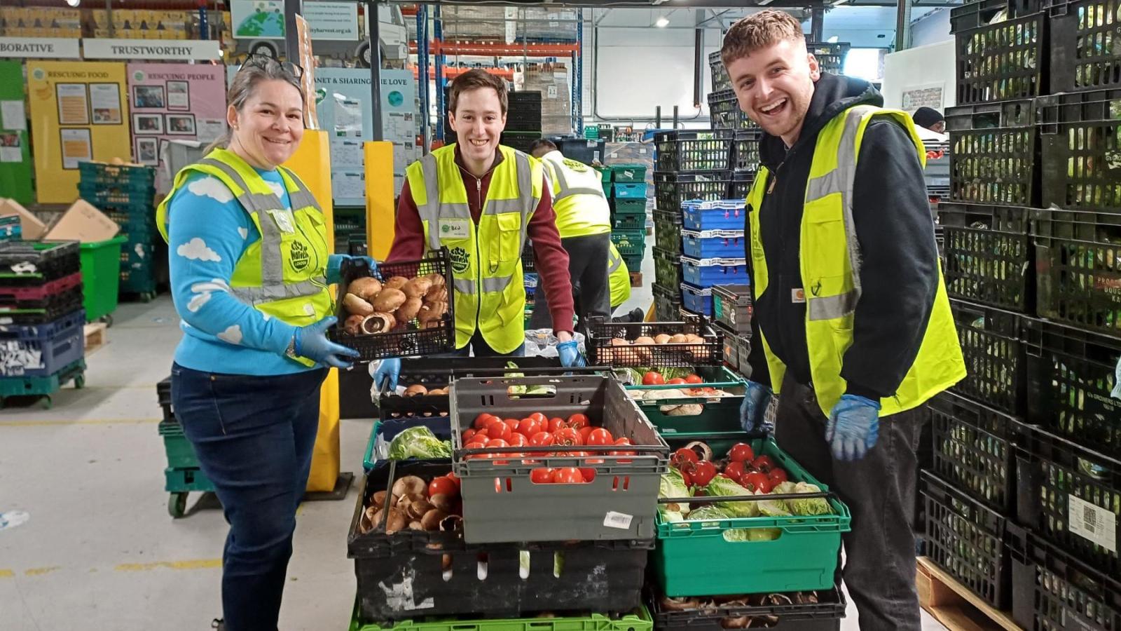 City Harvest work out and help out in Acton-June